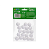 Figura de espuma blanca liderpapel bola de 2 cm bolsa con 20 unidades