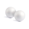 Figura de espuma blanca liderpapel bola de 2 cm bolsa con 20 unidades