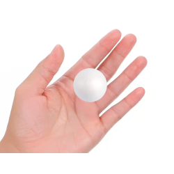 Figura de espuma blanca liderpapel bola de 2 cm bolsa con 20 unidades