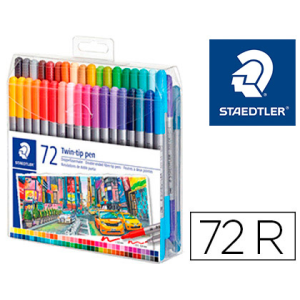 Rotulador staedtler doble...