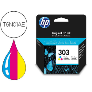 Ink-jet hp n. 303 envy photo 6230 / 7130 / 7830 color tricolor capacidad 200 paginas