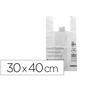 Bolsa camiseta reciclada...