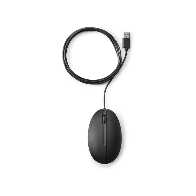 Raton hp 320m optico 1000 dpi usb-a longitud cable 180 cm color negro