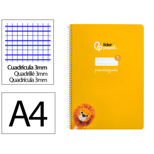Cuaderno espiral liderpapel...