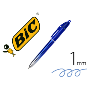 Boligrafo bic cuatro...