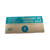 Guantes de nitrilo sanyc eco desechable no empolvado talla s color azul caja de 100 unidades