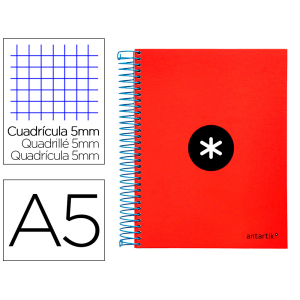 Cuaderno espiral a5 micro...