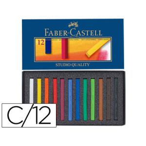 Tiza pastel faber castell...