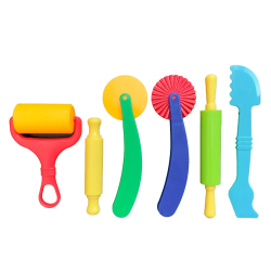 Instrumentos de modelar liderpapel para plastilina caja de 6 piezas surtidas
