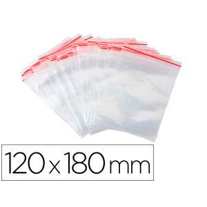 Bolsa plastico autocierre...