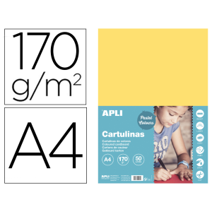 Cartulina apli din a4...