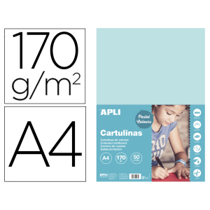 Cartulina apli din a4...