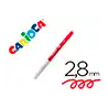 Rotulador carioca joy punta fina 2,8 mm lavable color rojo