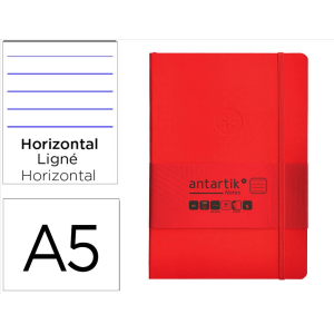 Cuaderno con gomilla...