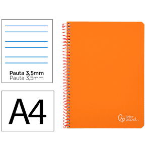 Cuaderno espiral liderpapel...