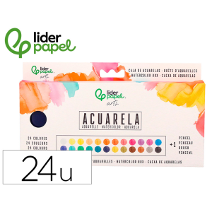 Acuarela liderpapel 24...