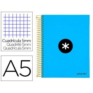 Cuaderno espiral a5 micro...