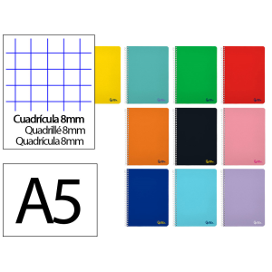 Cuaderno espiral liderpapel...