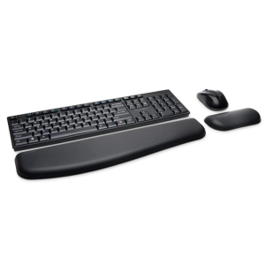 Set teclado y raton kensington inalambrico pro fit qwerty negro