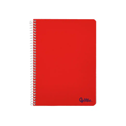 Cuaderno espiral liderpapel a5 smart tapa blanda 80h 75gr cuadro 3mm con margen colores surtidos