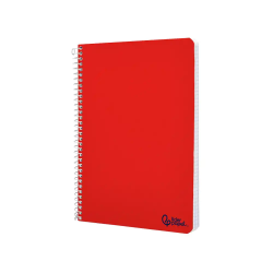 Cuaderno espiral liderpapel a5 smart tapa blanda 80h 75gr cuadro 3mm con margen colores surtidos