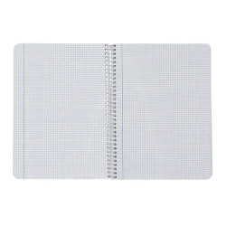 Cuaderno espiral liderpapel a5 smart tapa blanda 80h 75gr cuadro 3mm con margen colores surtidos