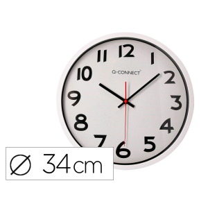 Reloj q-connect de pared...