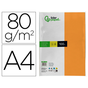Papel color liderpapel a4...