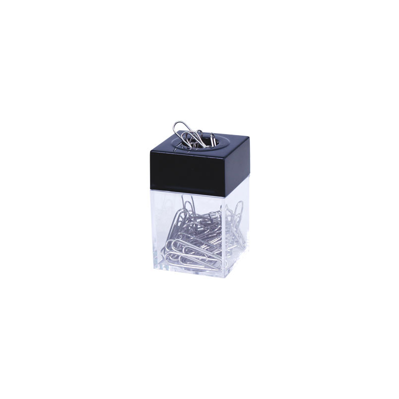 Portaclips q-connect imantado kf02132 cuadrado 42x67 mm