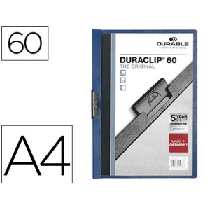 Carpeta duraclip dossier...