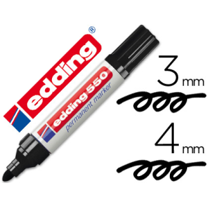 Rotulador edding punta...