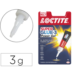 Pegamento loctite power gel...
