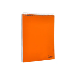 Cuaderno espiral liderpapel din a5 apaisado smart tapa blanda 80h 75gr cuadro 4mm con margen colores surtidos