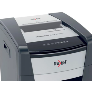 Destructora de documentos rexel momentum extra xp422+ capacidad corte 22 h p4 destruye grapas clips cd y