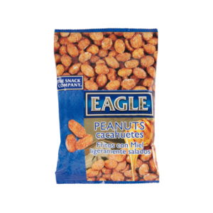 Cacahuetes fritos con miel...