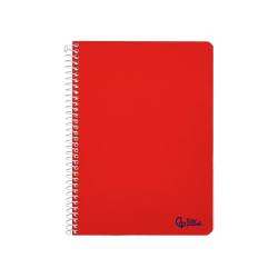 Cuaderno espiral liderpapel a5 smart tapa blanda 80h 75gr cuadro 6mm con margen colores surtidos