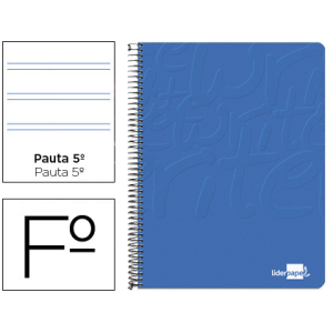 Cuaderno espiral liderpapel...