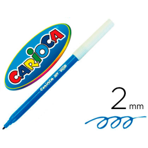 Rotulador carioca joy azul...