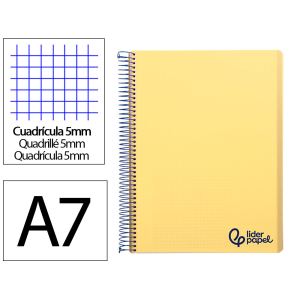 Cuaderno espiral liderpapel...