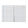 Cuaderno espiral liderpapel a5 smart tapa blanda 80h 75gr cuadro 8mm con margen colores surtidos
