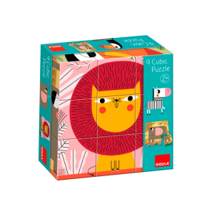 Puzle goula cubos de carton...
