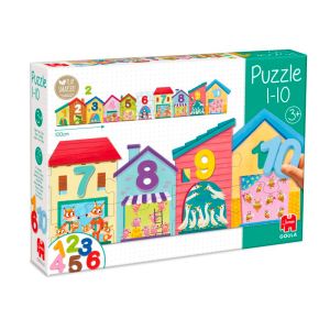 Puzle goula 1-10 duo 20 piezas