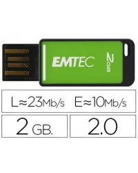 MEMORIA USB EMTEC FLASH 2GB...