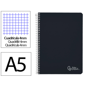 Cuaderno espiral liderpapel...