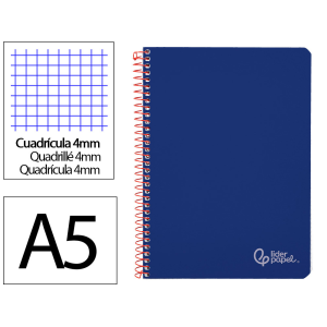 Cuaderno espiral liderpapel...