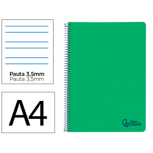 Cuaderno espiral liderpapel...
