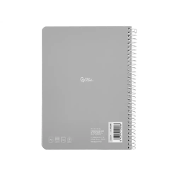 Cuaderno espiral liderpapel a5 smart tapa blanda 80h 75gr milimetrado 2mm colores surtidos