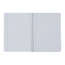 Cuaderno espiral liderpapel a5 smart tapa blanda 80h 75gr milimetrado 2mm colores surtidos