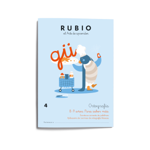 Cuaderno rubio ortografia 4