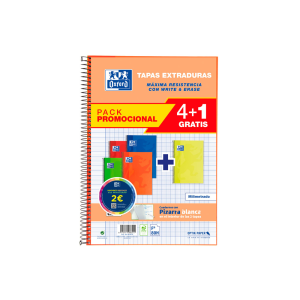 Cuaderno espiral oxford...